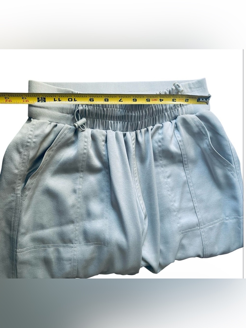 ๐ Daily Practice by Anthropologie Base Jump Parachute Pants Metallic xs - Picture 7 of 13